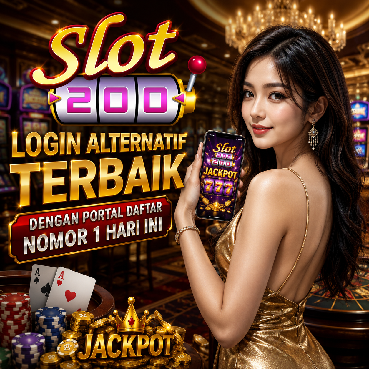 SLOT200 Login Alternatif Terbaik dengan Portal Daftar Nomor 1 Hari Ini